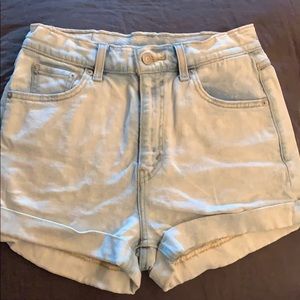 Light wash Jean Shorts